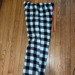 Mens Flannel Pajama Set + 1 Pair of Pajama Pants